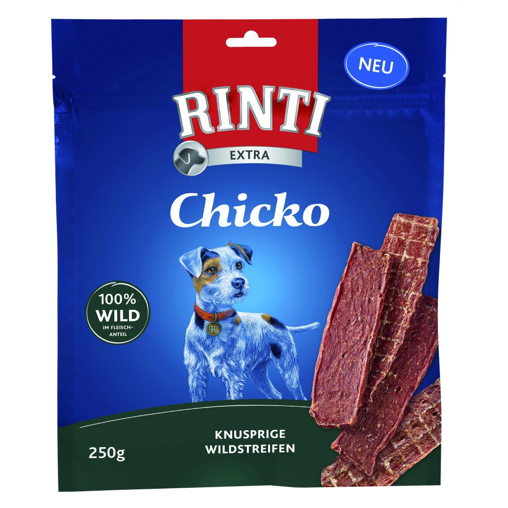 foto del prodotto rinti chicko snack per cani selvaggina 170 g