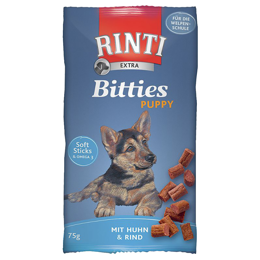 foto del prodotto rinti extra bitties puppy pollo 75 g pollo manzo