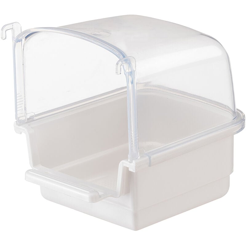 foto del prodotto rio 1 bagnetto per canarini, piccoli uccelli ed esotici. variante rio 1 misure 14 x 12 x h 13 cm colori misti ferplast