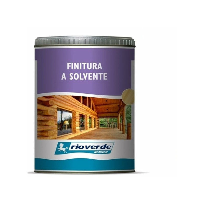 foto del prodotto rio verde renner finitura a solvente trasparente da 0,75 lt vf6040 opaca
