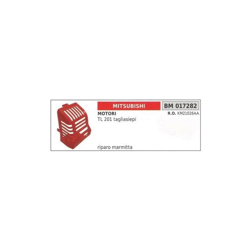 foto del prodotto riparo marmitta mitsubishi tagliasiepe tl 201 017282