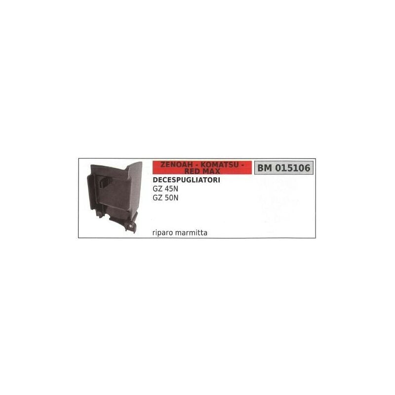 foto del prodotto riparo marmitta zenoah decespugliatore gz 45n 50n 015106