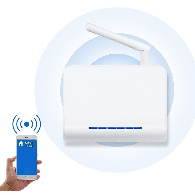 foto del prodotto ripetitore di segnale wireless rf433 con adattatore tuya