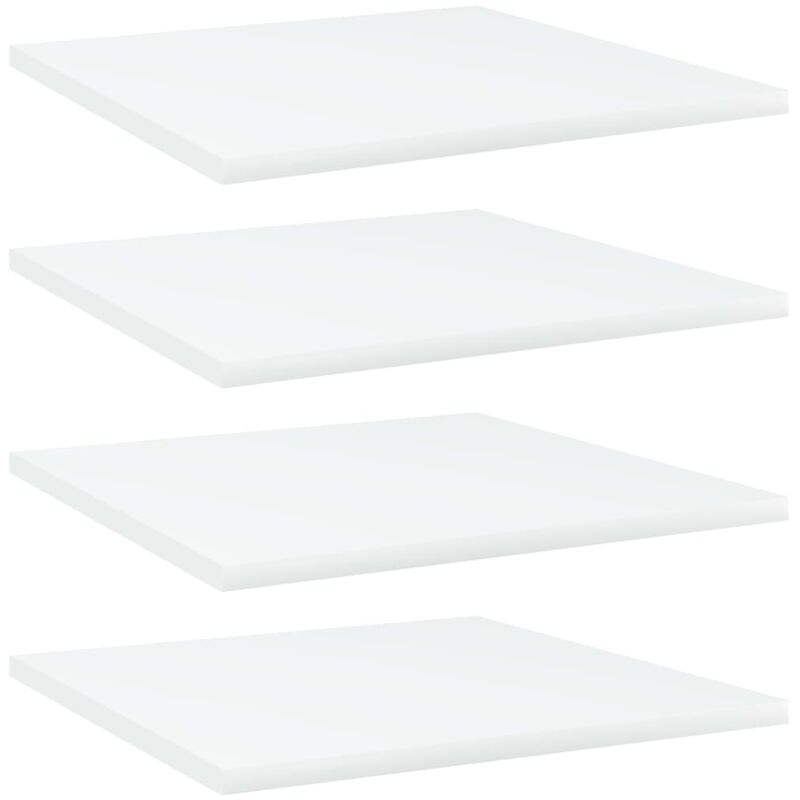 foto del prodotto ripiani per libreria 4pz bianchi 40x40x1,5 cm legno multistrato vidaxl