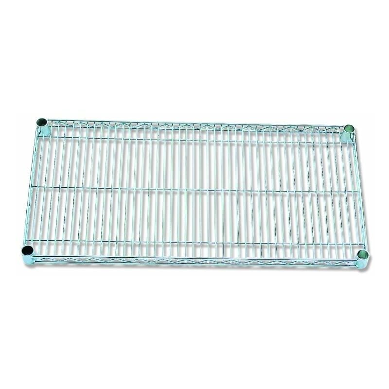 foto del prodotto ripiano 35x45cm cromato per montanti 25mm