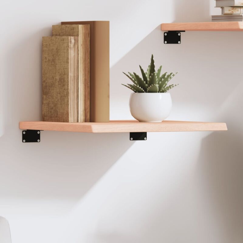 foto del prodotto ripiano a parete 40x40x2 cm legno massello rovere non trattato vidaxl