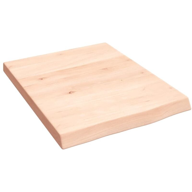 foto del prodotto ripiano a parete 40x50x4 cm legno massello rovere non trattato