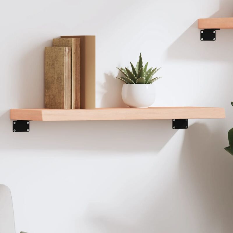 foto del prodotto ripiano a parete 60x20x4 cm legno massello rovere non trattato vidaxl