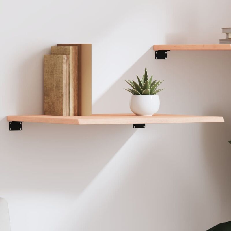foto del prodotto ripiano a parete 60x60x2 cm legno massello rovere non trattato vidaxl