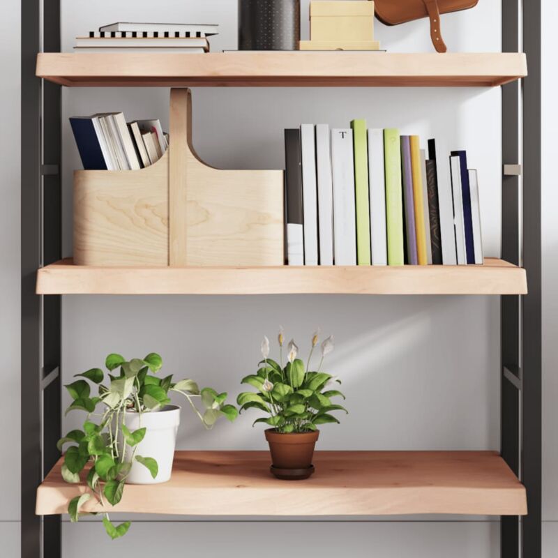 foto del prodotto ripiano a parete 80x40x 2 6 cm massello rovere non trattato vidaxl