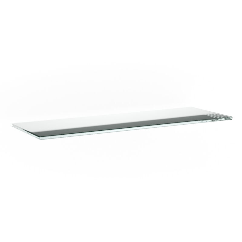 foto del prodotto ripiano bolis italia vitra trasparente 12 x 45 x 0,6 cm