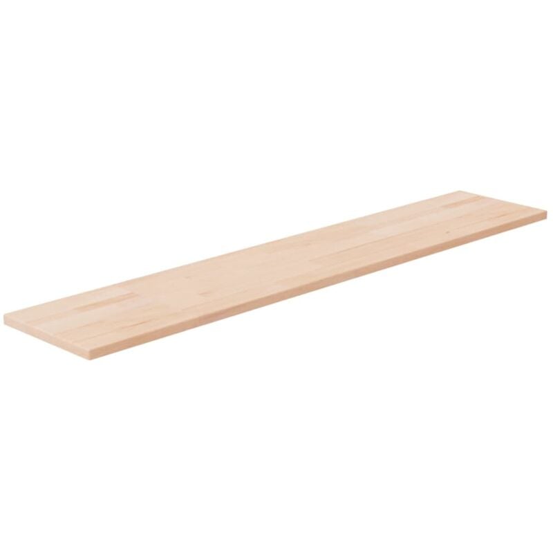 foto del prodotto ripiano in legno massello di rovere non trattato varie misure disponibili dimensioni 100 x 20 x 1.5 cm