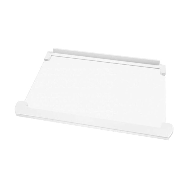 foto del prodotto ripiano in vetro completo di profili dimensioni 434x292x4 ricambio originale per frigoriferi hotpoint ariston indesit