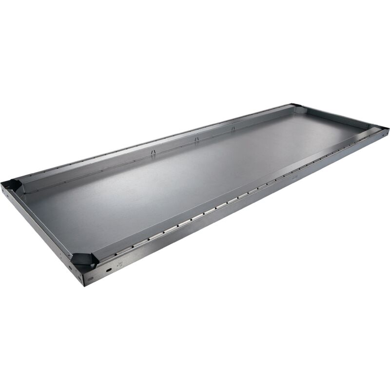 foto del prodotto ripiano l1700xp500mm trgf.200kg sta zincato argento per ripiano grande 2pz pu meta