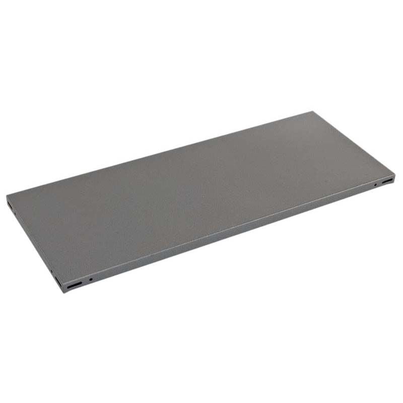 foto del prodotto ripiano metallico piano bullone 100x30r martellato 2 pezzi anemos spa