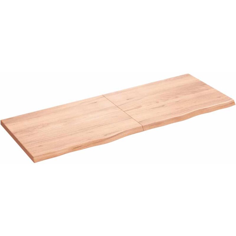 foto del prodotto ripiano muro marrone 160x60x 2 4 cm massello rovere trattato vidaxl