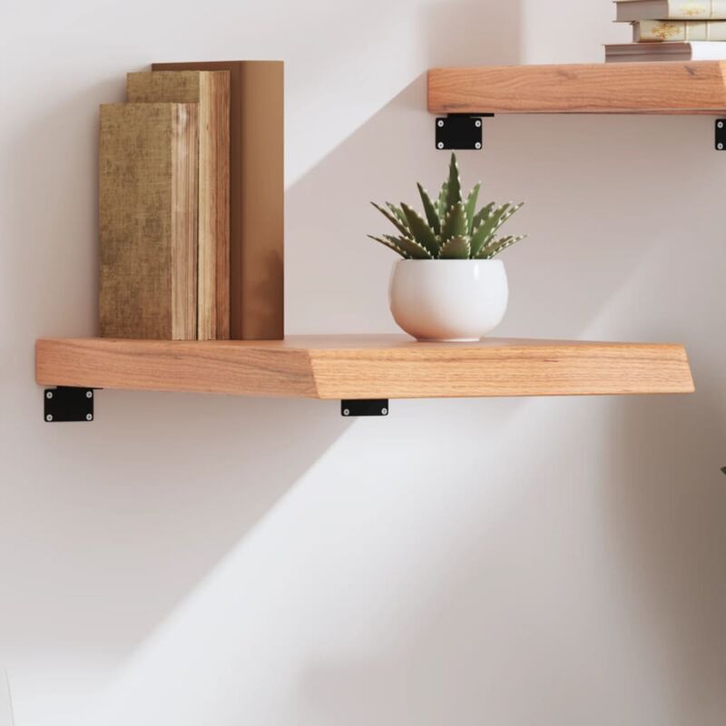 foto del prodotto ripiano muro marrone 40x50x 2 6 cm massello rovere trattato vidaxl