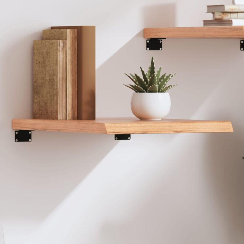 foto del prodotto ripiano muro marrone 40x60x 2 4 cm massello rovere trattato vidaxl