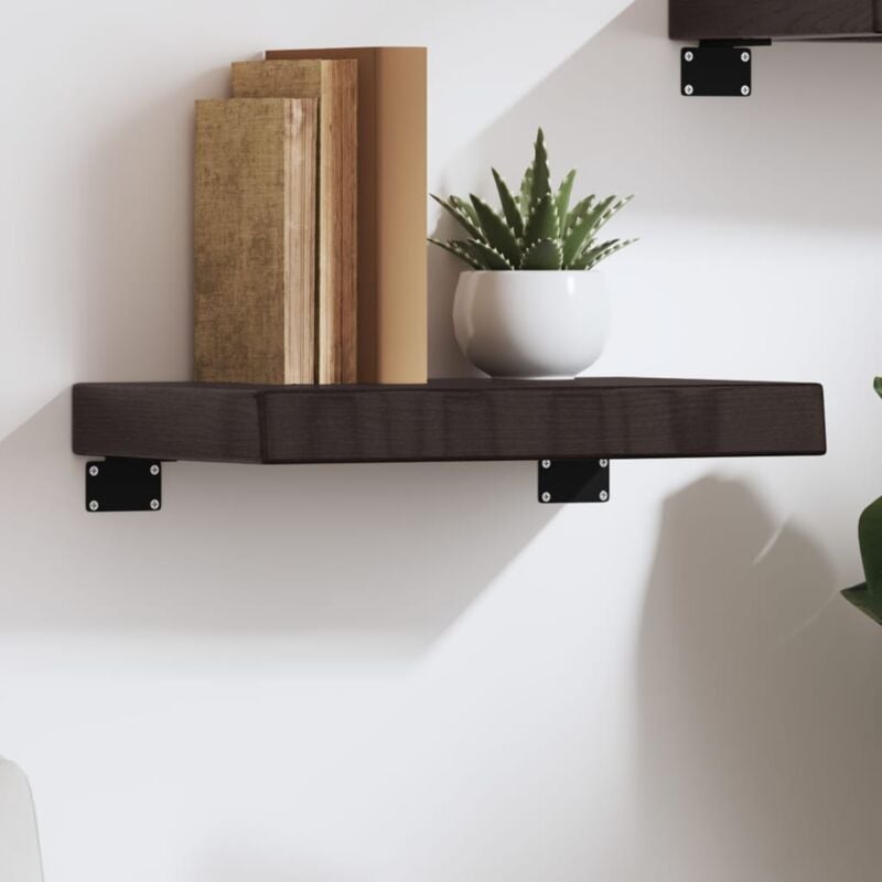 foto del prodotto ripiano muro marrone scuro 40x30x 2 6 cm massello rovere trattato vidaxl