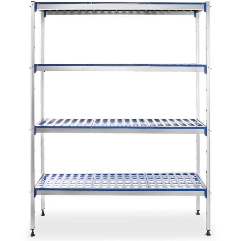 foto del prodotto ripiano per alimenti traforato, larghezza 128 cm, altezza 168,5 cm hendi 812273