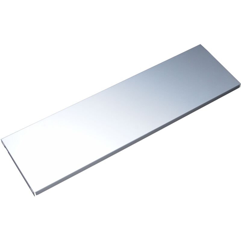 foto del prodotto ripiano per scaffale, in acciaio, 2 pz, 80 x 25 cm, 10700 00018, bianco wei aluminium element system