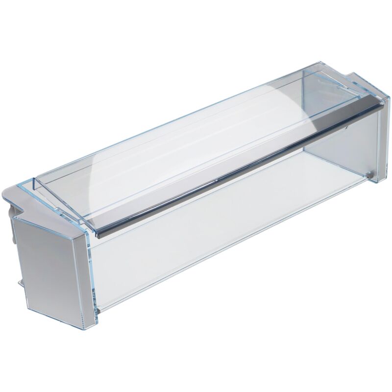 foto del prodotto ripiano porta compatibile con bosch kgf39pi3p, kgf39pi45, kgf39sb45, kgf39sm45 frigorifero porta oggetti con coperchio vhbw