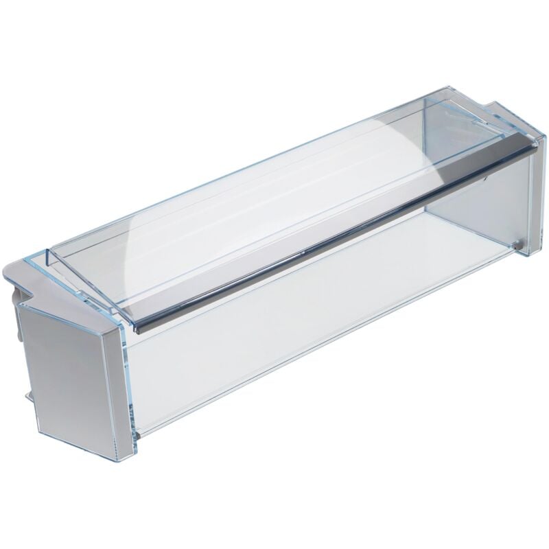 foto del prodotto ripiano porta compatibile con bosch kgn39lr3ar, kgn39lw3ar, ksv36ai30, ksv36ai40 frigorifero porta oggetti con coperchio vhbw