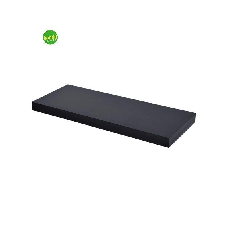 foto del prodotto ripiano tamburato 60x23,5xh3,8cm nero lucido.