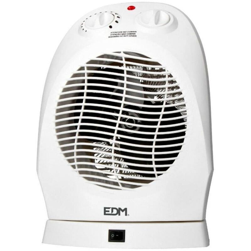 foto del prodotto riscaldamento edm 07202 07202 bianco 1000 2000 w 1000 2000 w