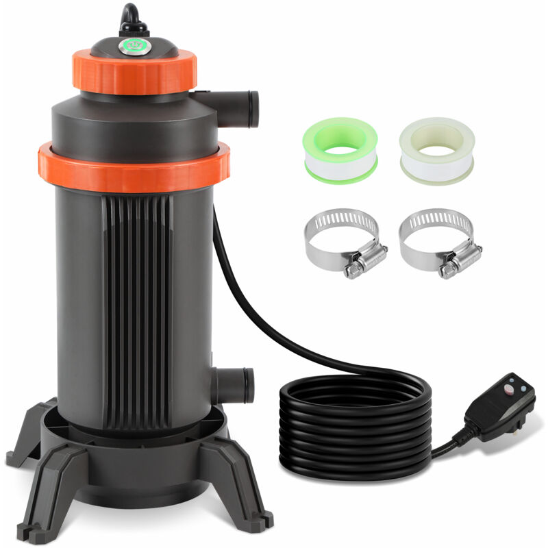 foto del prodotto riscaldamento piscina 3kw scambiatore di calore swimspa scambiatore di calore piscina swanew