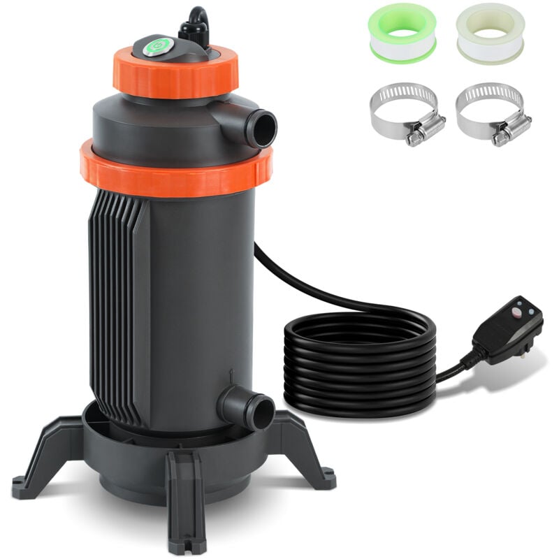 foto del prodotto riscaldamento vasche idromassaggio 3w scambiatore di calore piscina swanew