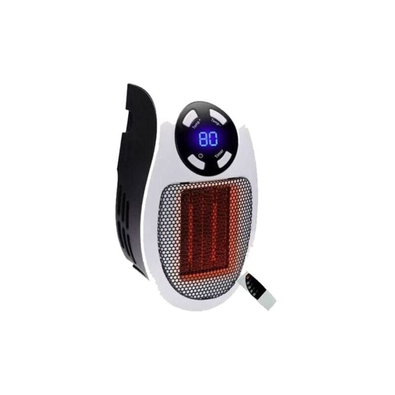 foto del prodotto riscaldatore con ventola in ceramica da 500 watt, mini riscaldatore con ventola, riscaldatore portatile economico, riscaldatore con spina, con