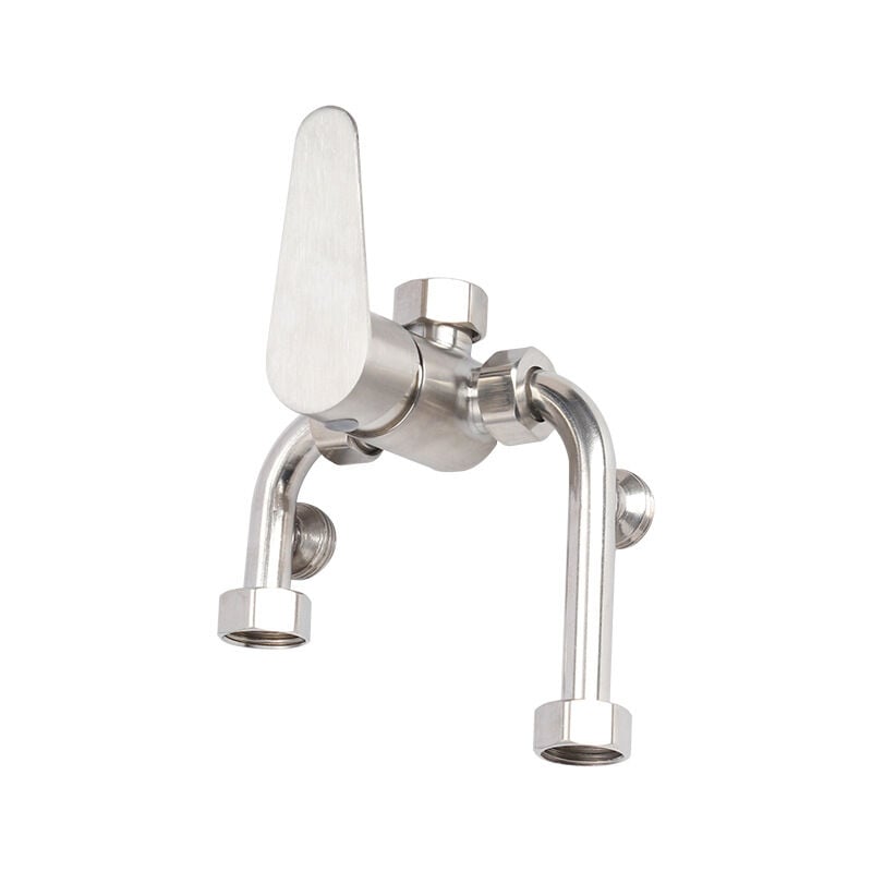 foto del prodotto riscaldatore elettrico da superficie in acciaio inossidabile 304, valvola a u, scaldabagno elettrico, valvola di miscelazione acqua calda e fredda,