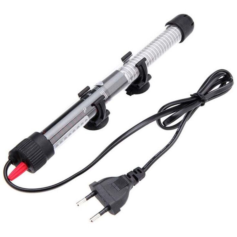 foto del prodotto riscaldatore per acquario da 200 w, termostato per acquario subacqueo, riscaldatore per acquario con manopola di regolazione e ventosa.