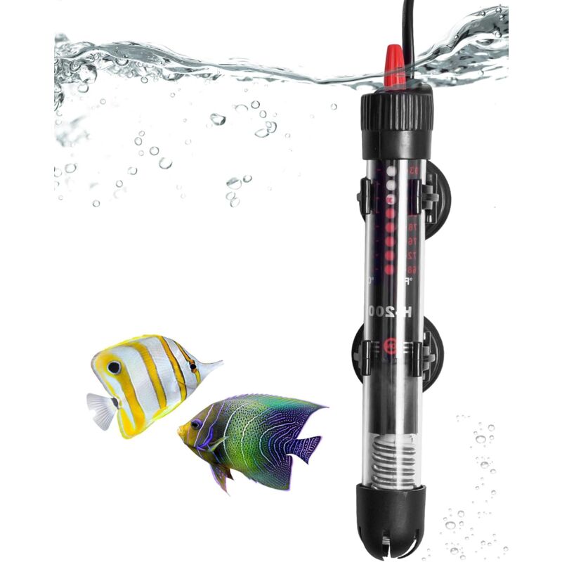foto del prodotto riscaldatore per acquario regolabile 30 l 25 w resistenza per acquario con termostato 20 34 c per acquari e acquari bebusingoto