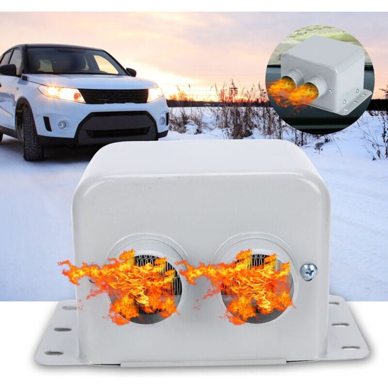 foto del prodotto riscaldatore per auto 400 600w 12v, riscaldamento rapido in inverno, parabrezza, antiappannamento, basso rumore