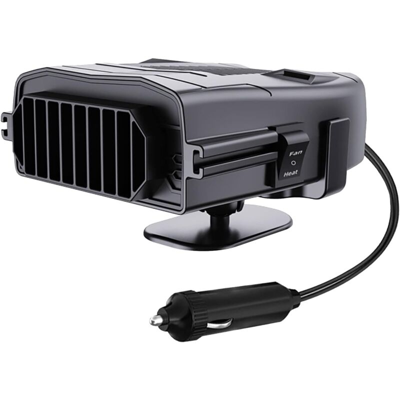 foto del prodotto riscaldatore per auto caldo e freddo 2 con riscaldamento rapido, sbrinatore per vetri per auto, pratico riscaldatore per auto, adesivo per sbrinatore