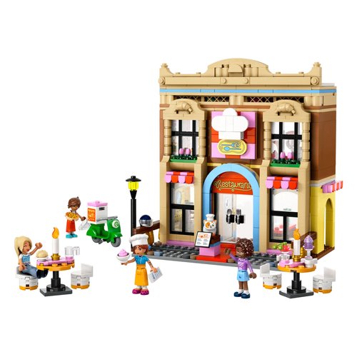 foto del prodotto ristorante e scuola di cucina lego 42655 friends