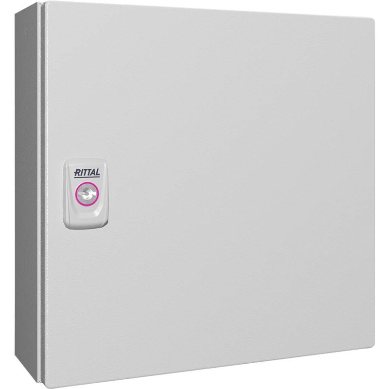 foto del prodotto rittal kx 1555.000 contenitore da installazione, contenitore da parete 300 x 300 x 120 lamiera d acciaio grigio ral 70
