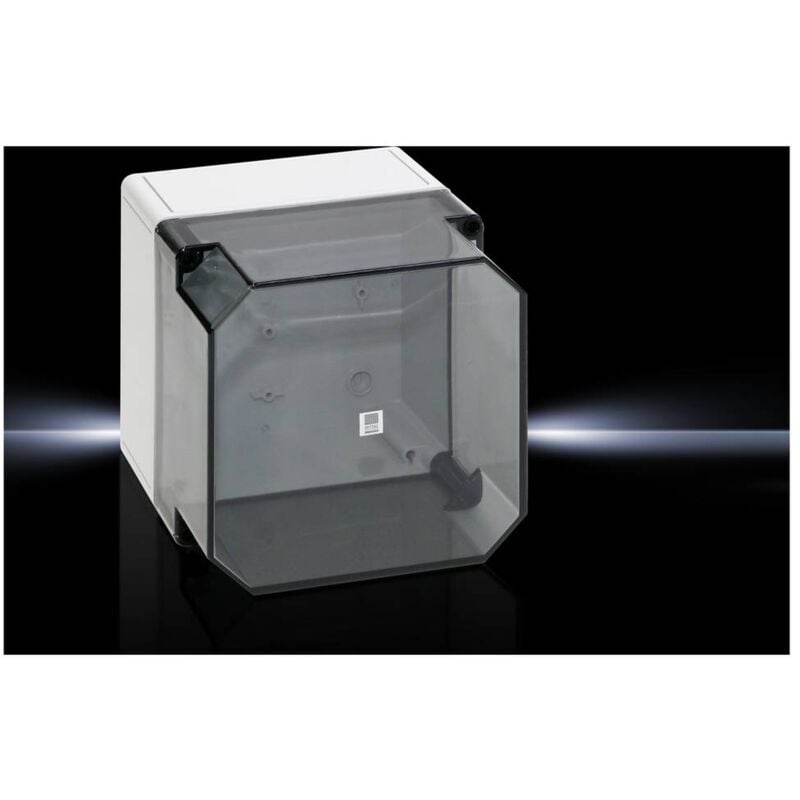 foto del prodotto rittal pk 9519.100 contenitore da installazione 182 x 180 x 165 policarbonato grigio ral 7035 1 pz.