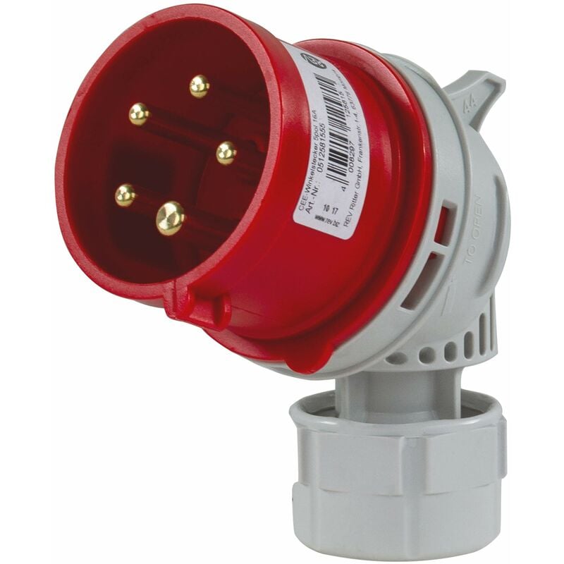 foto del prodotto ritter 0512581555 presa ad angolo cee, 16 a, 380 v rev