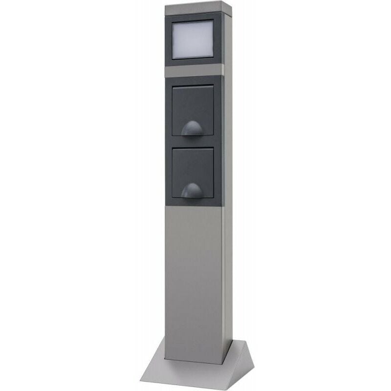 foto del prodotto ritter steelcraft, presa elettrica a due moduli, 0087750712 rev
