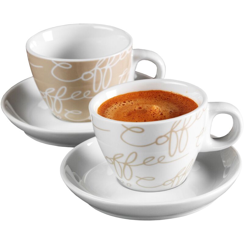 foto del prodotto ritzenhoff breker servizio da caff cornello, 4 pezzi, 80 ml, crema
