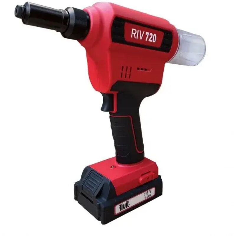foto del prodotto riv720 rivettatrice brushless a batteria 18v rivit