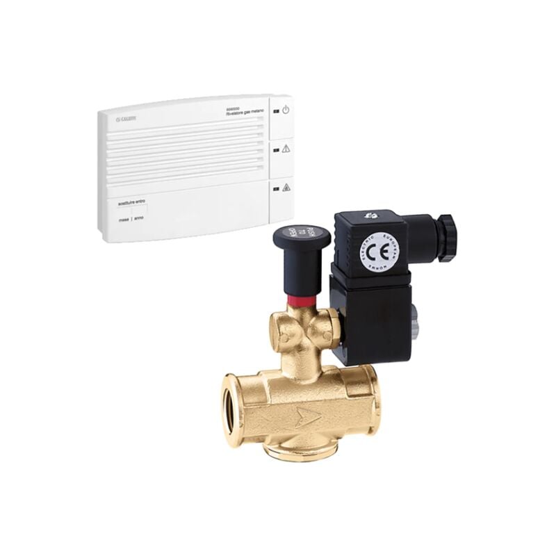 foto del prodotto rivelatore di gas, con sensore incorporato ed uscita a rel per gpl 3 4 caleffi 855510 3 4 230 v