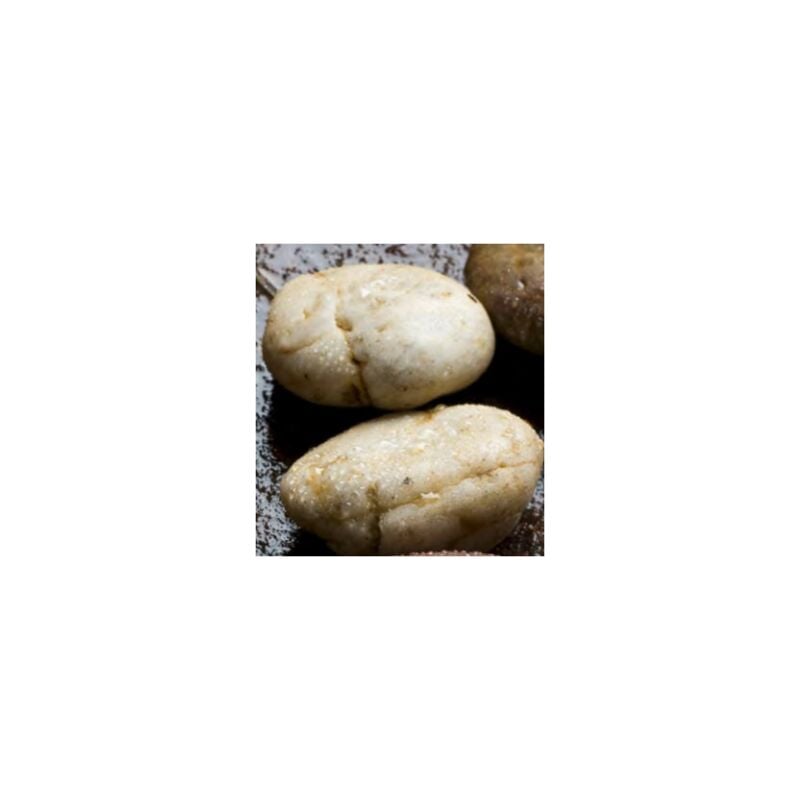 foto del prodotto river pebbles 20 40mm white deco