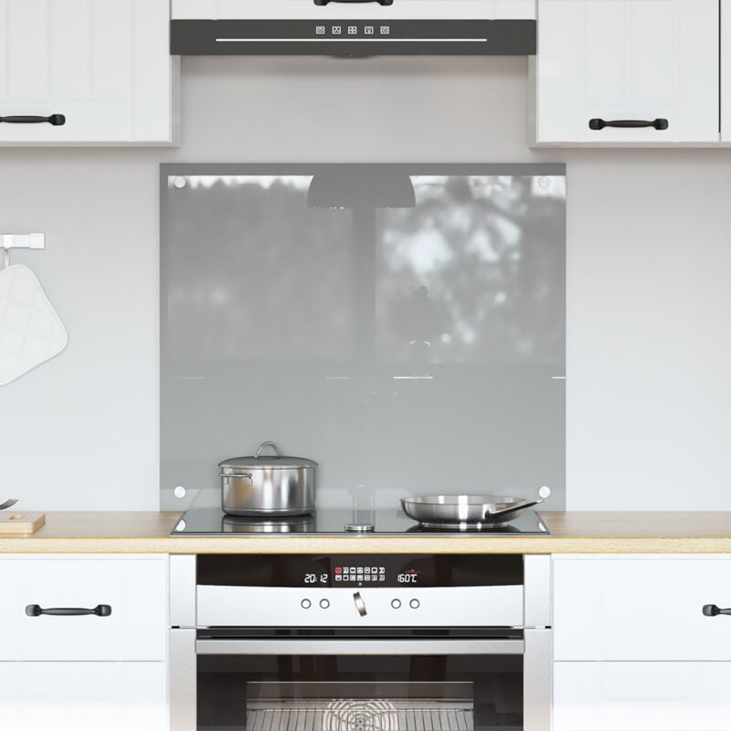 foto del prodotto rivestimento da cucina grigio chiaro 70 x 60 x 0.6 cm vidaxl