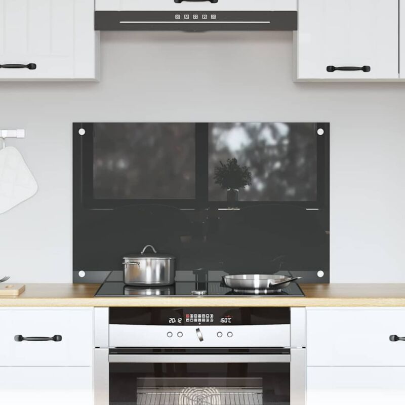 foto del prodotto rivestimento da cucina grigio scuro 80 x 50 x 0.6 cm - vidaxl