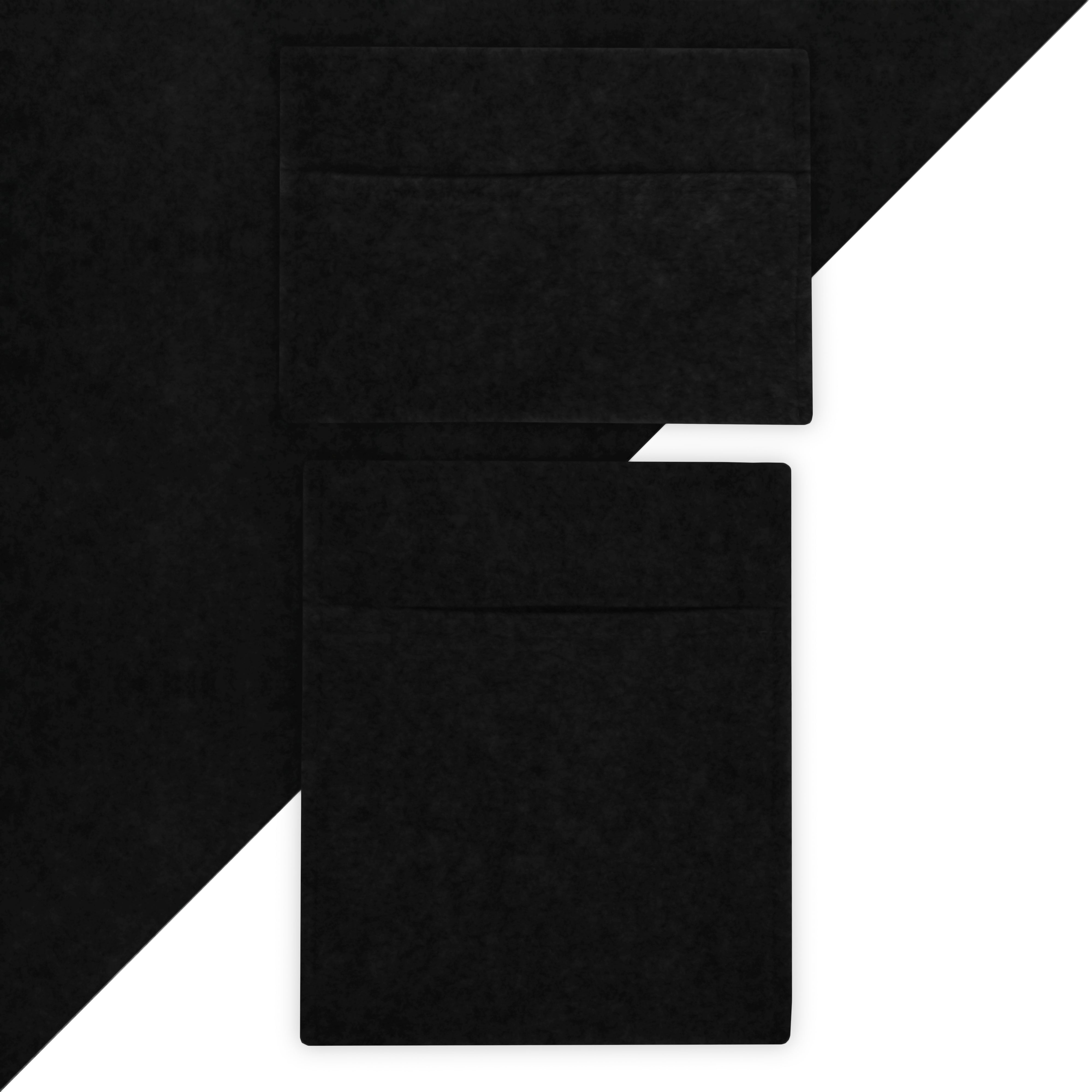foto del prodotto rivestimento fodera per furgoni e 2 tasche portaoggetti nero