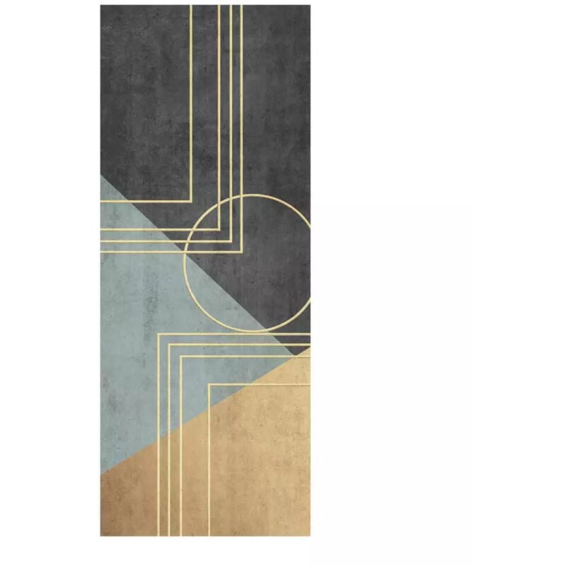 foto del prodotto rivestimento per porta in vinile fantasia golden wall, 210x83 cm